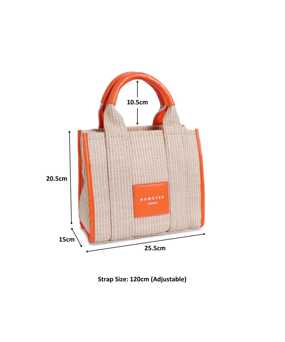Hamster London Beverley Offshore Tote Bag Orange