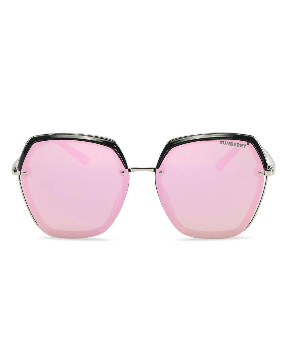 Hamster London Sunberry Doppelganger Glasses Pink With Free Case
