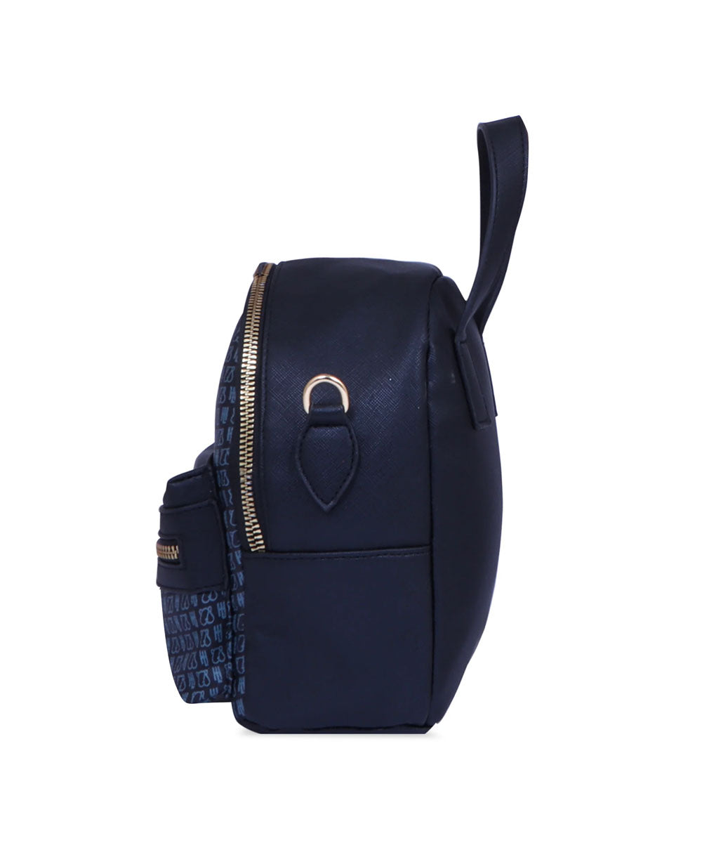 Hamster London Ted H Limited Edition Mini Satchel Bag Black