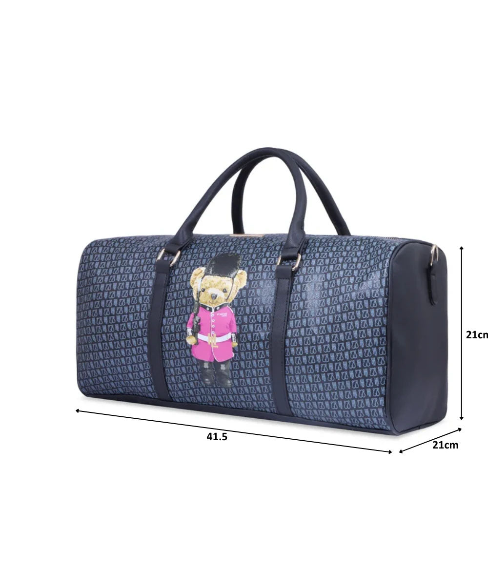 Hamster London Ted H Limited Edition PU Duffle Black