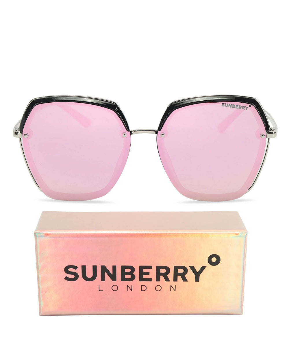 Hamster London Sunberry Doppelganger Glasses Pink With Free Case