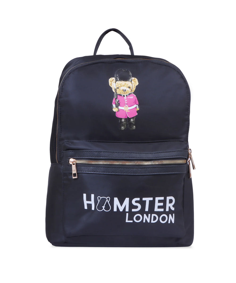 Hamster London Ted H Limited Edition Backpack Black