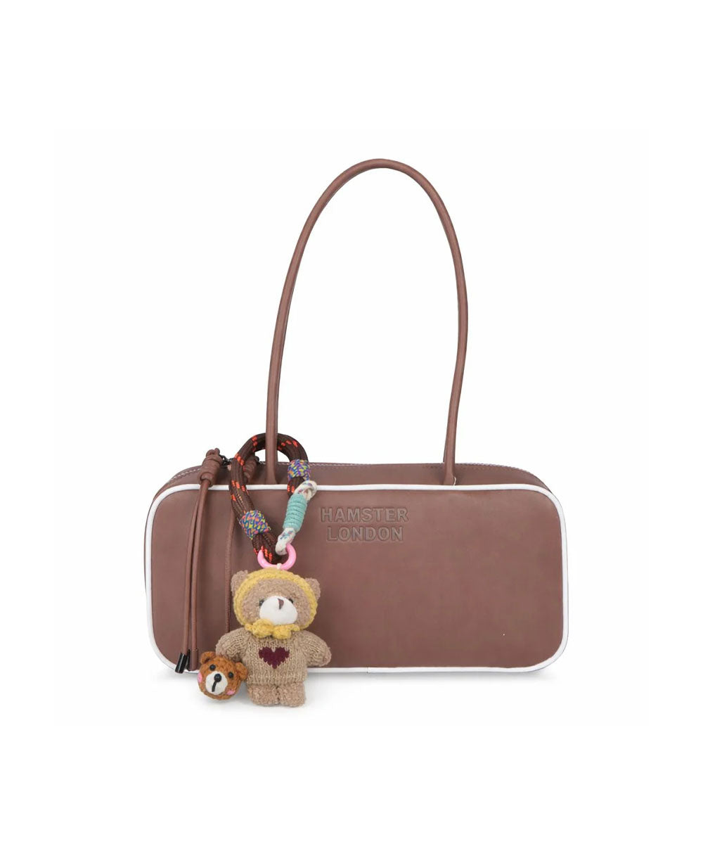 Hamster London Moshi Moshi Anne Bag & Key Charm Combo Brown