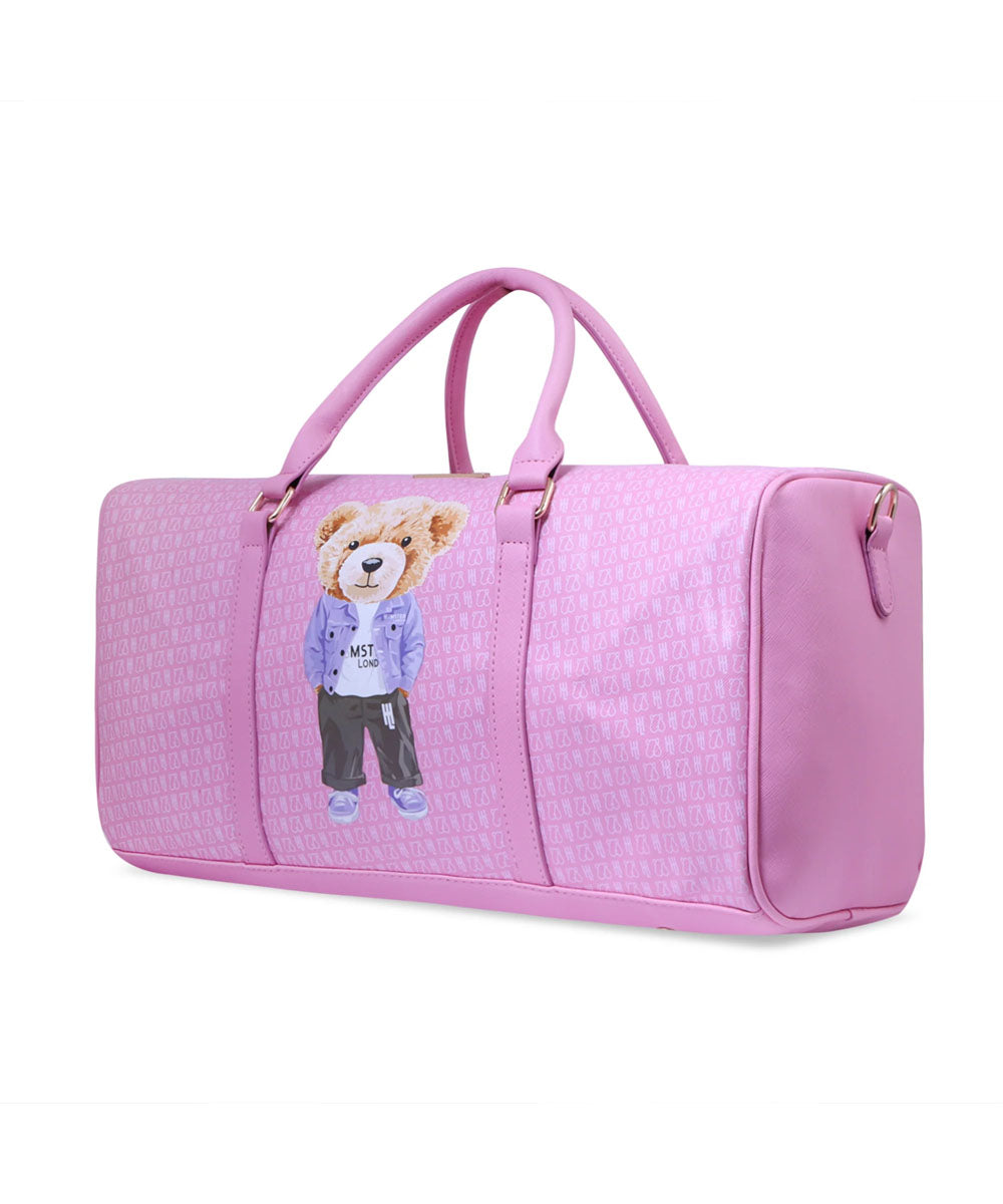 Hamster London Ted H Limited Edition PU Duffle Light Pink