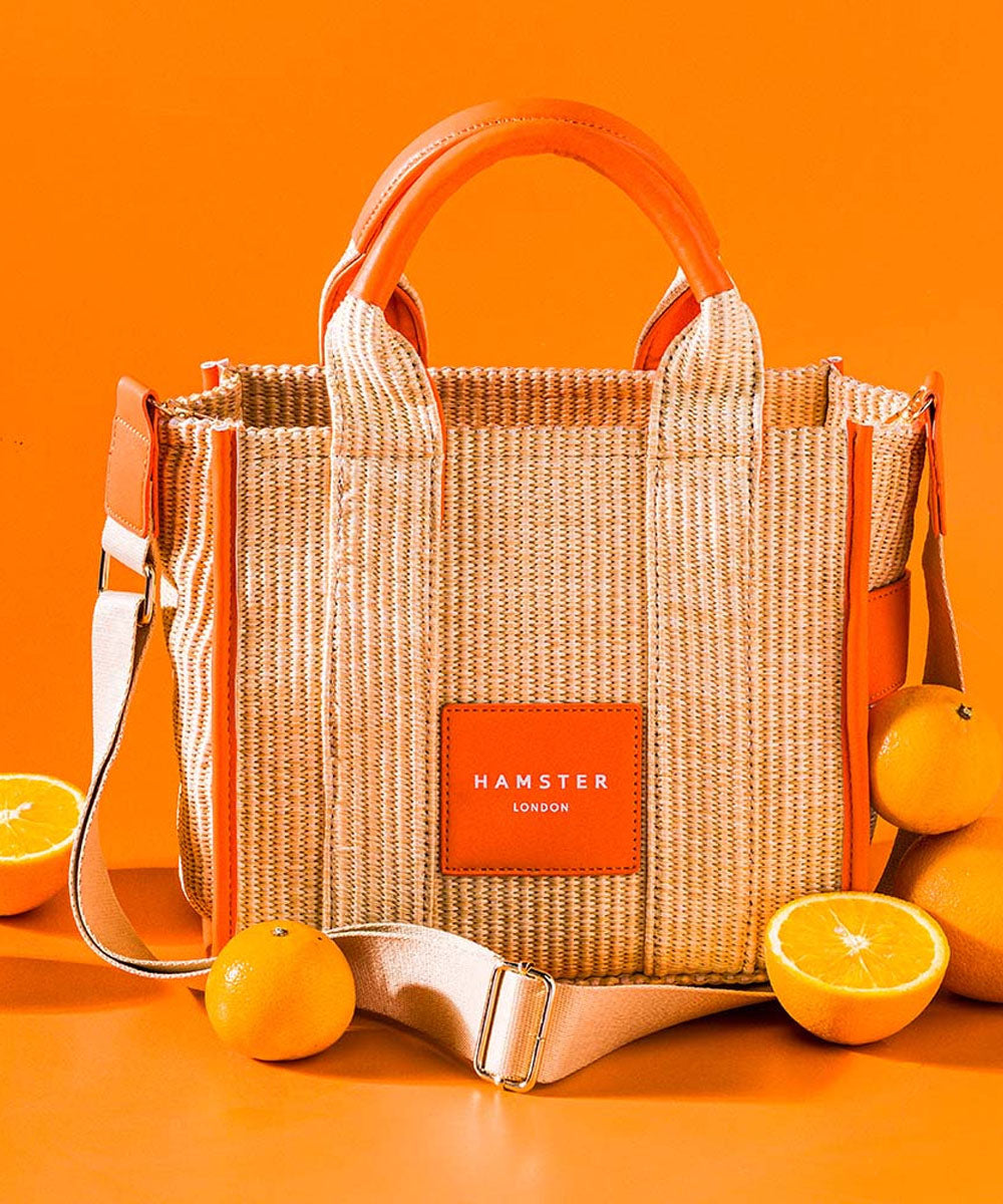 Hamster London Beverley Offshore Tote Bag Orange