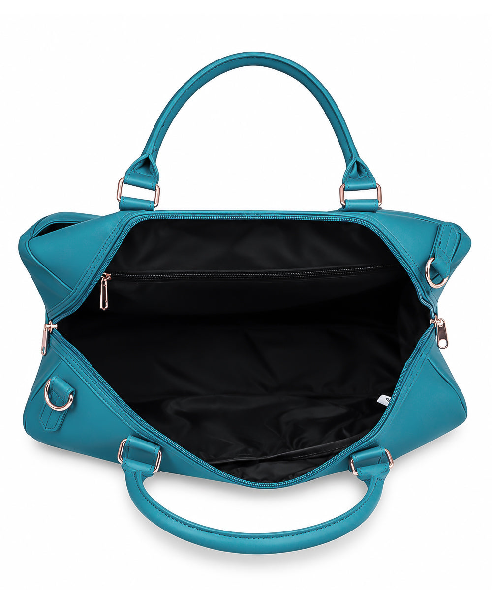 Hamster London Melissa Travel Duffle Bag Teal