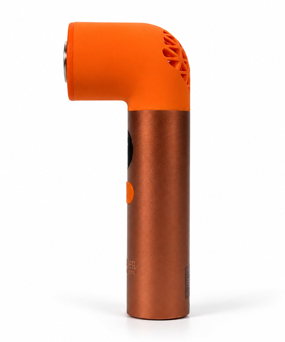 Hamster London Cold Compress Handheld Fan – Metallic Orange
