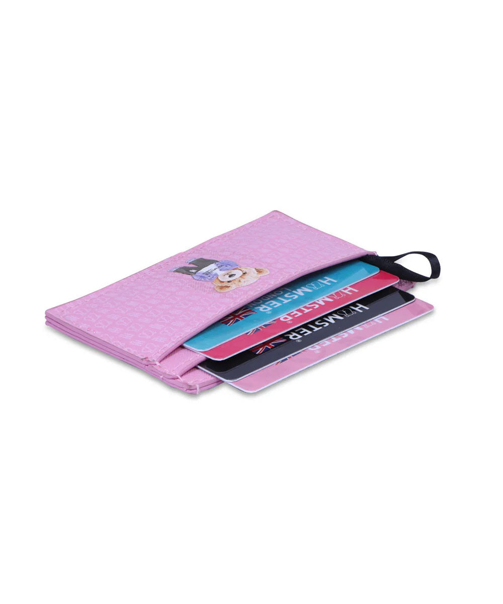Hamster London Ted H Limited Edition Card Holder Light Pink