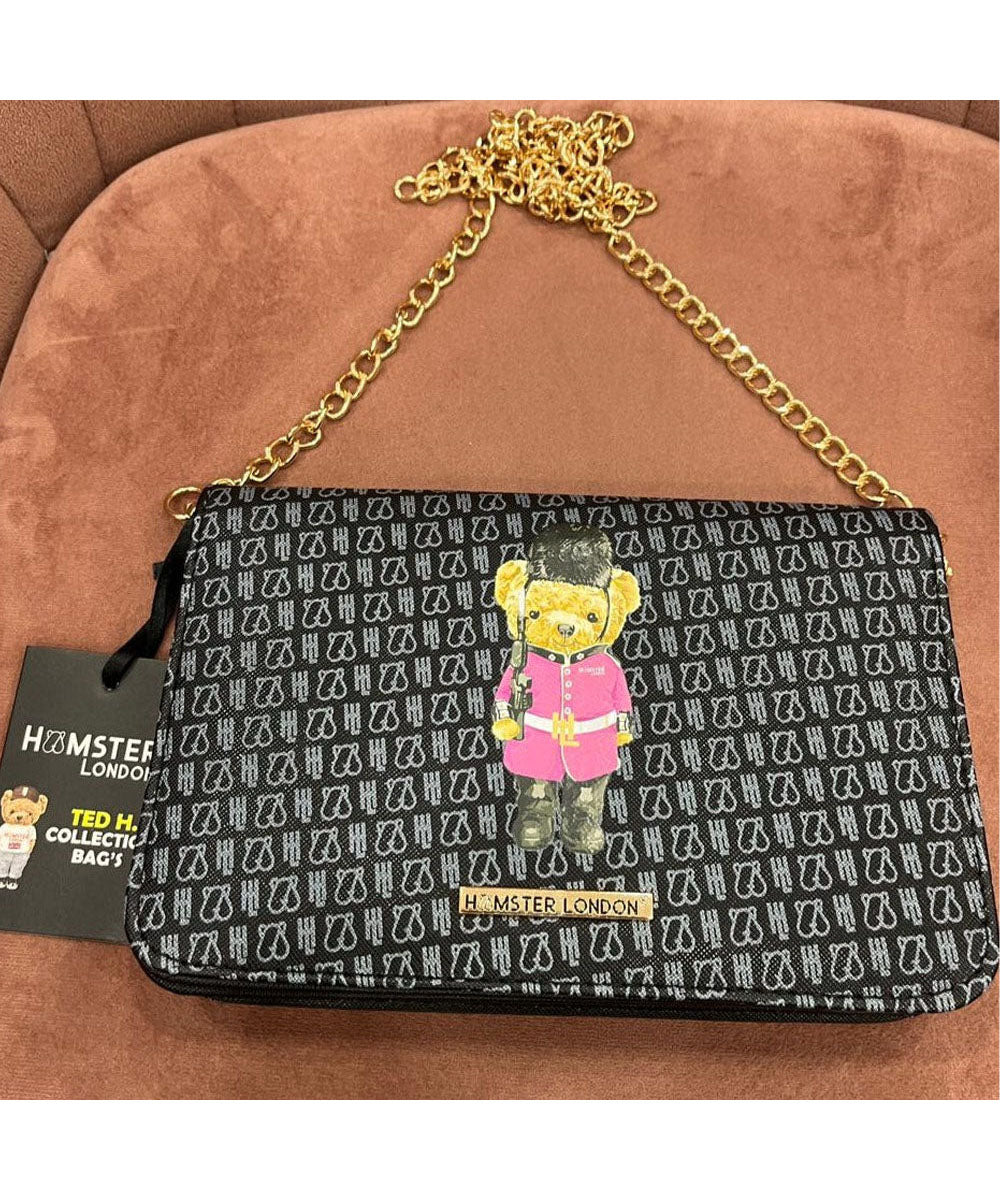 Hamster London Ted H Limited Edition Party Sling Black