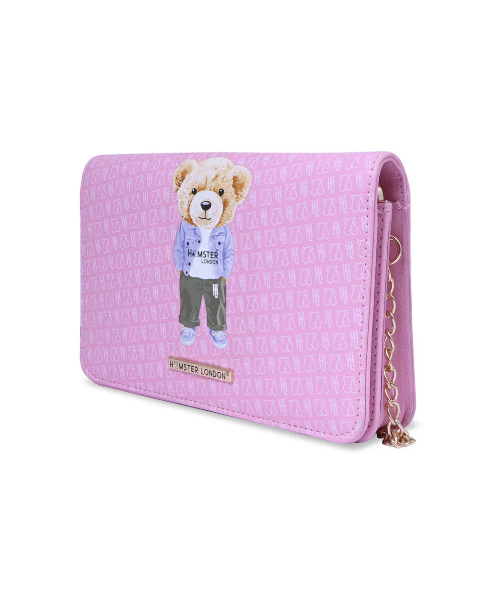 Hamster London Ted H Limited Edition Party Sling Light Pink