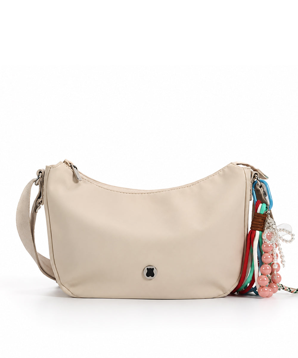 Hamster London Bubba Shoulder Bag Beige