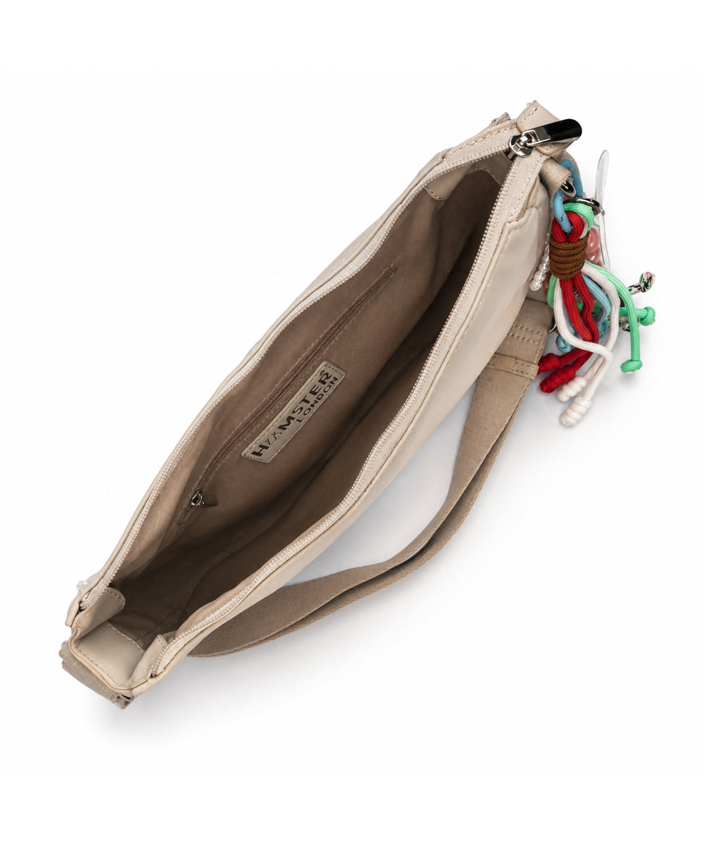 Hamster London Bubba Shoulder Bag Beige