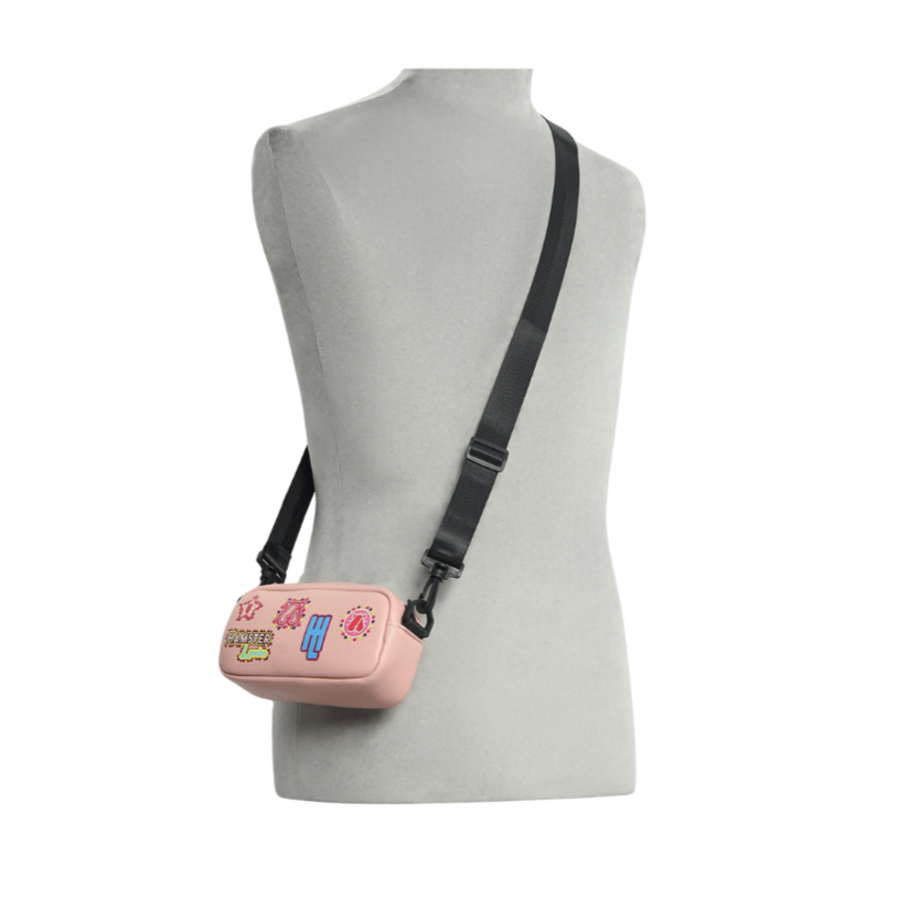 Hamster London Millionaire Picadelly Circus Airport Bag Pink