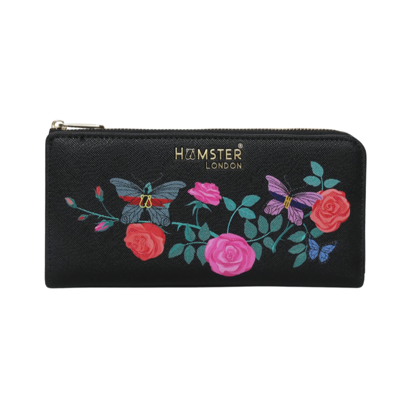Hamster London Millionaire Oxford Wallet Black