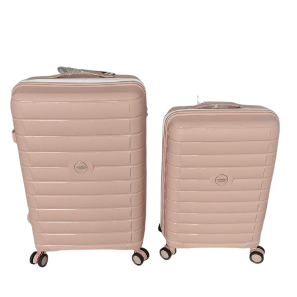 Hamster London Zero Weight Luggage Pink – Combo Set (24in + 20in)