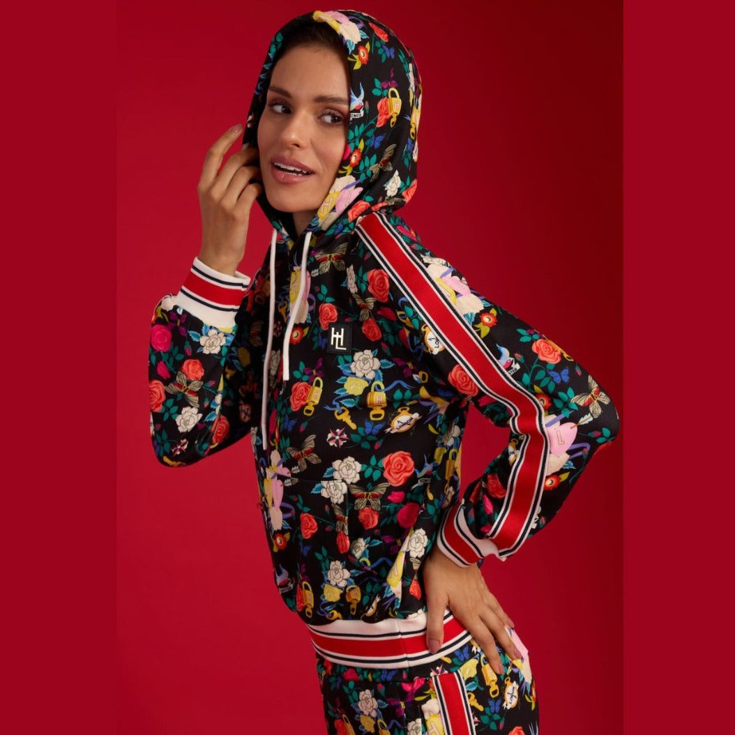 Hamster London Victoria Floral Hoodie