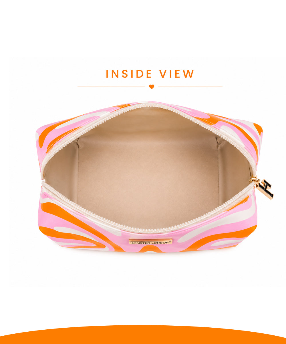 Hamster London Blush Wiggle Orange Pouch