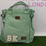 Hamster London Changing Backpack Green With Personalization