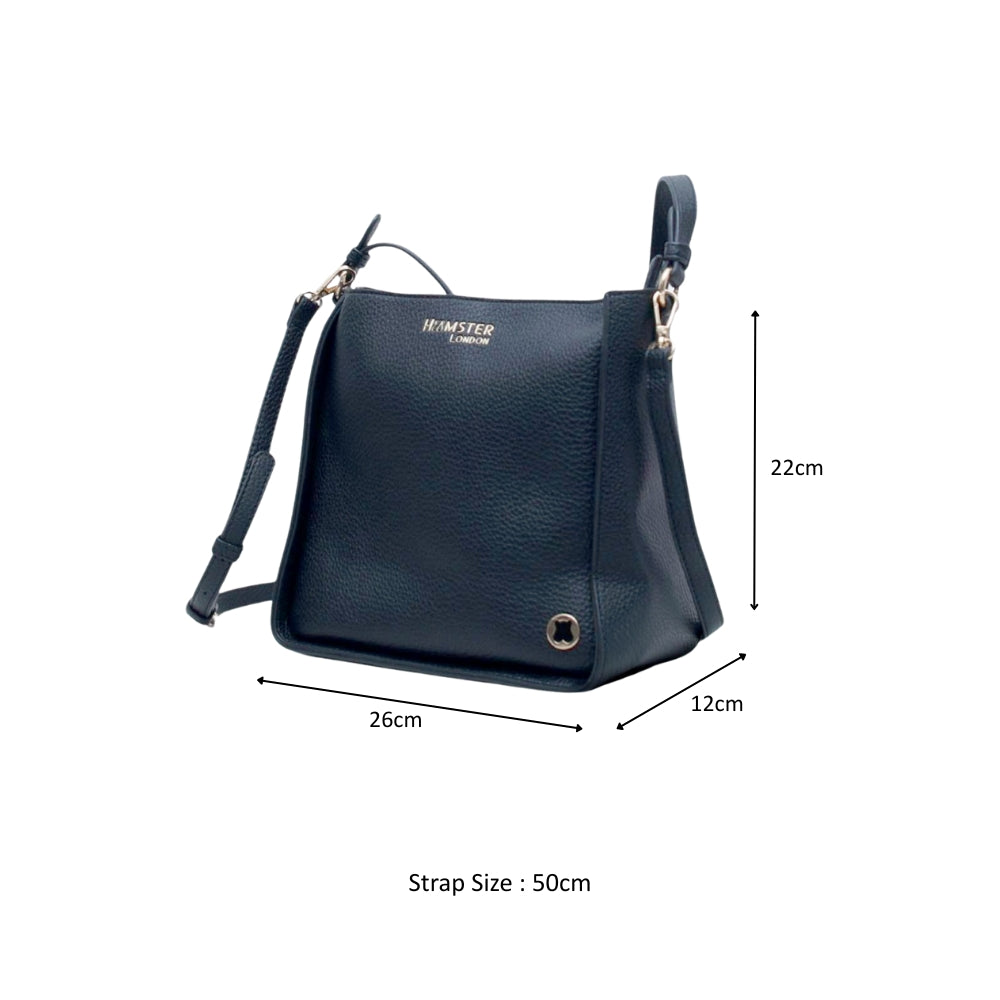 Hamster London Roma Top Handle Black