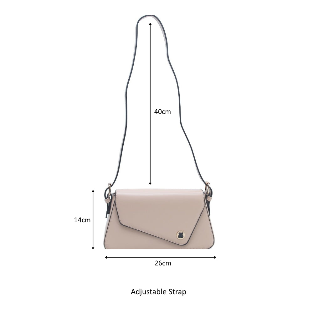Hamster London Roma Jigsaw Bag Beige