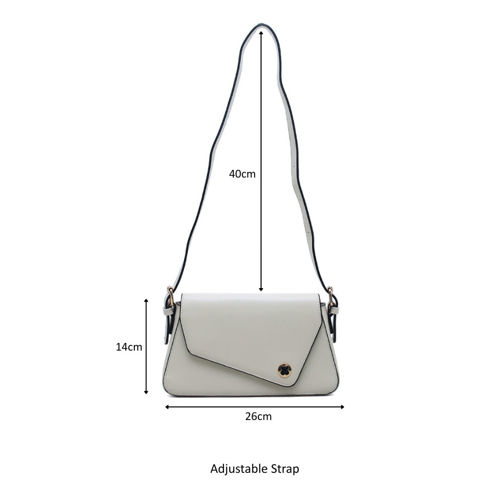 Hamster London Roma Jigsaw Bag Off-White