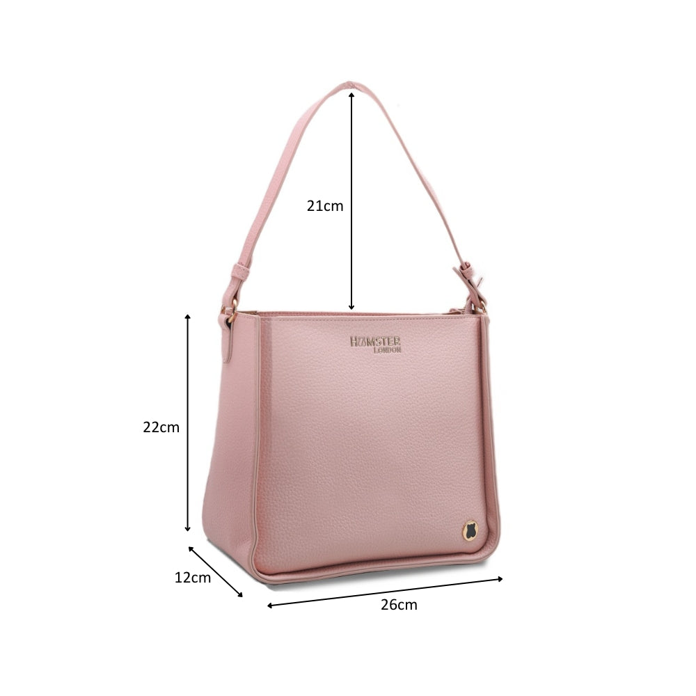 Hamster London Roma Top Handle Light Pink