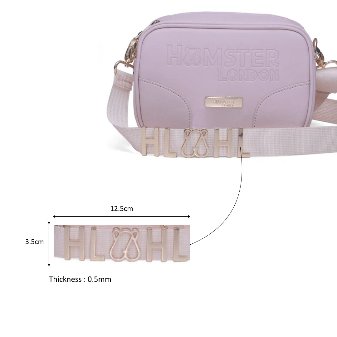 Hamster London Melissa Nova Cross Body Sling Bag Pink