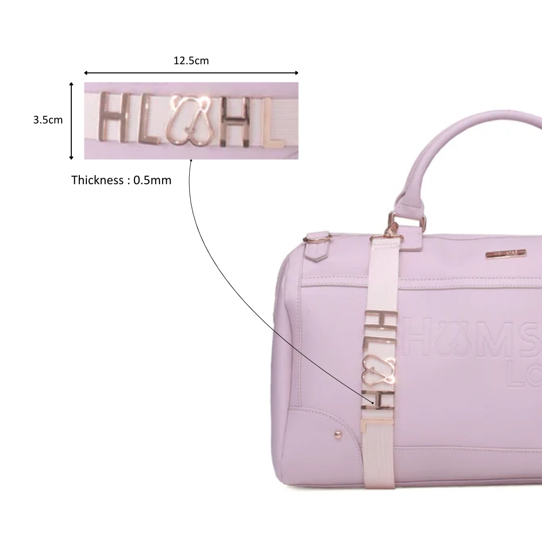 Hamster London Melissa Travel Duffle Bag Pink