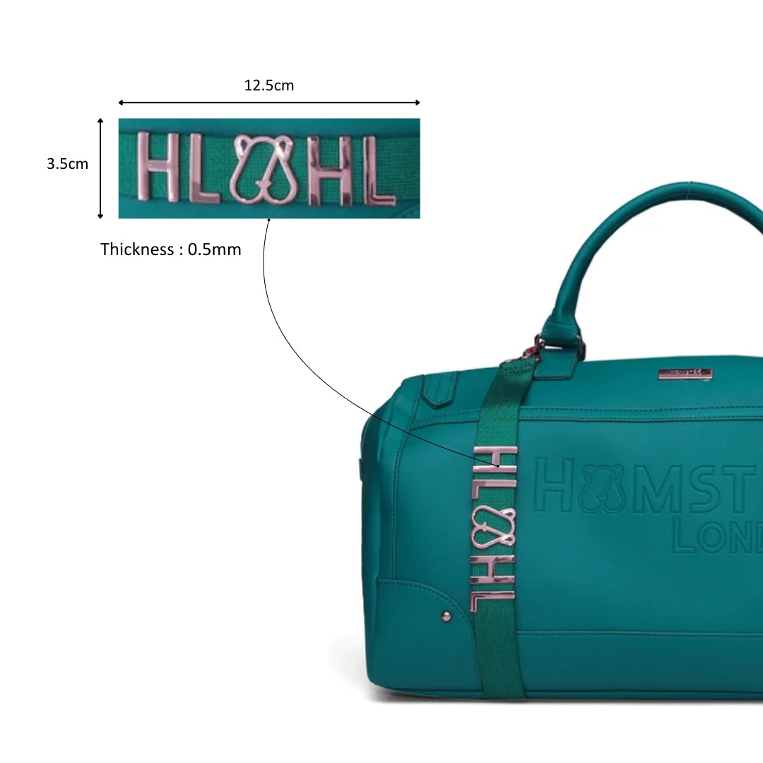 Hamster London Melissa Travel Duffle Bag Teal
