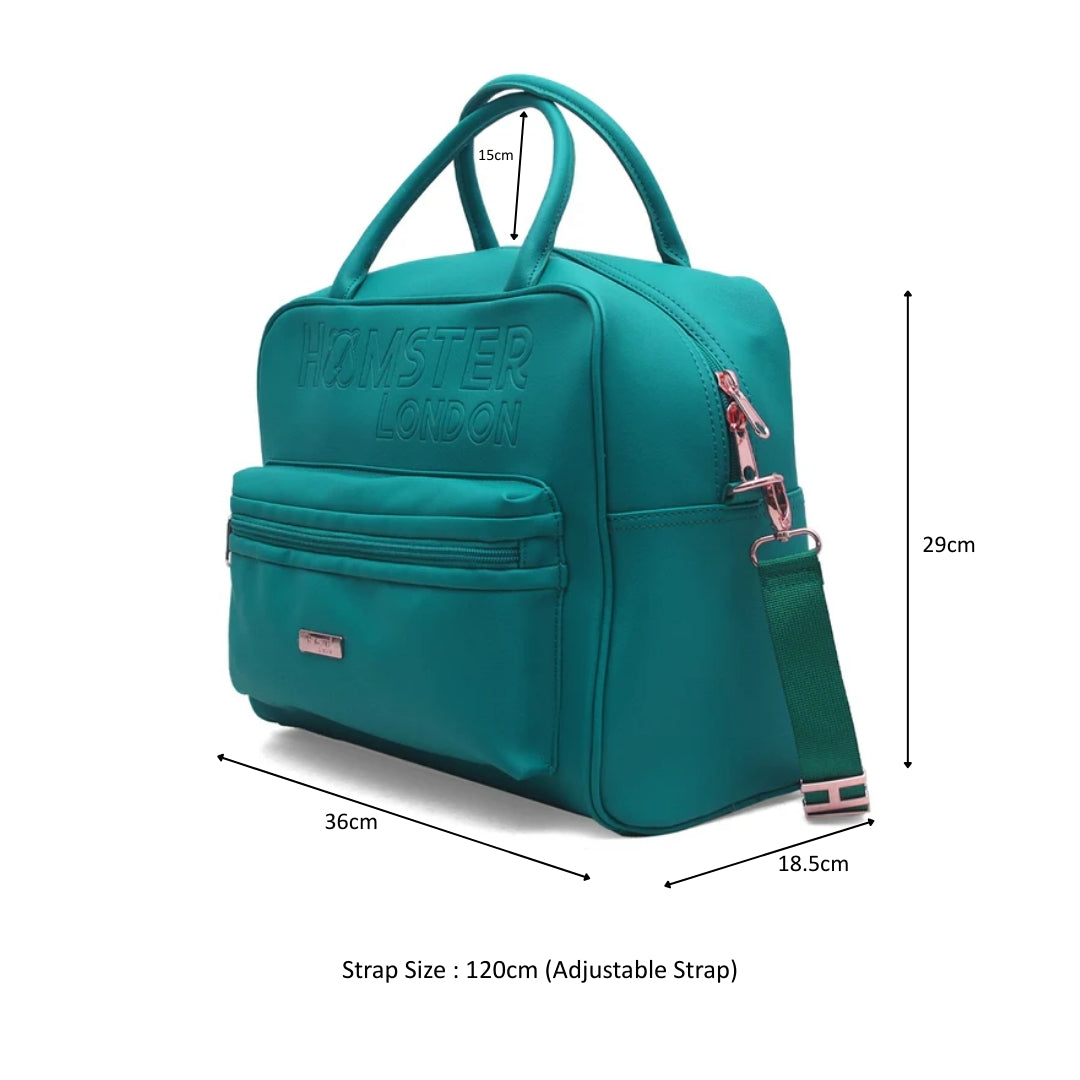 Hamster London Melissa Hand Bag Teal