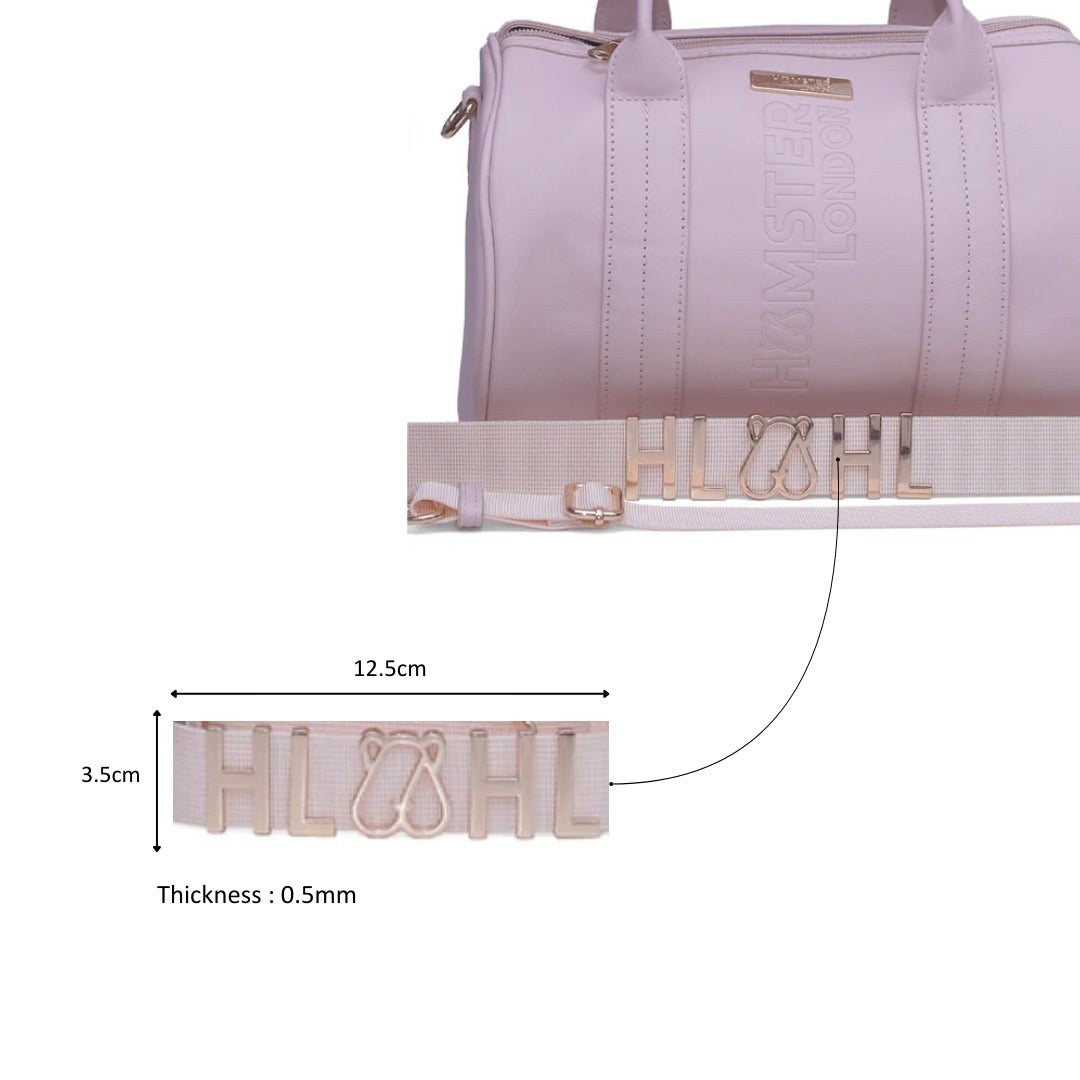 Hamster London Melissa Voyager Duffle Bag Pink