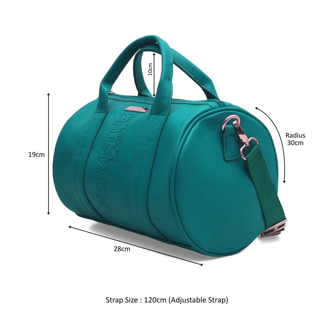 Hamster London Melissa Voyager Duffle Bag Teal
