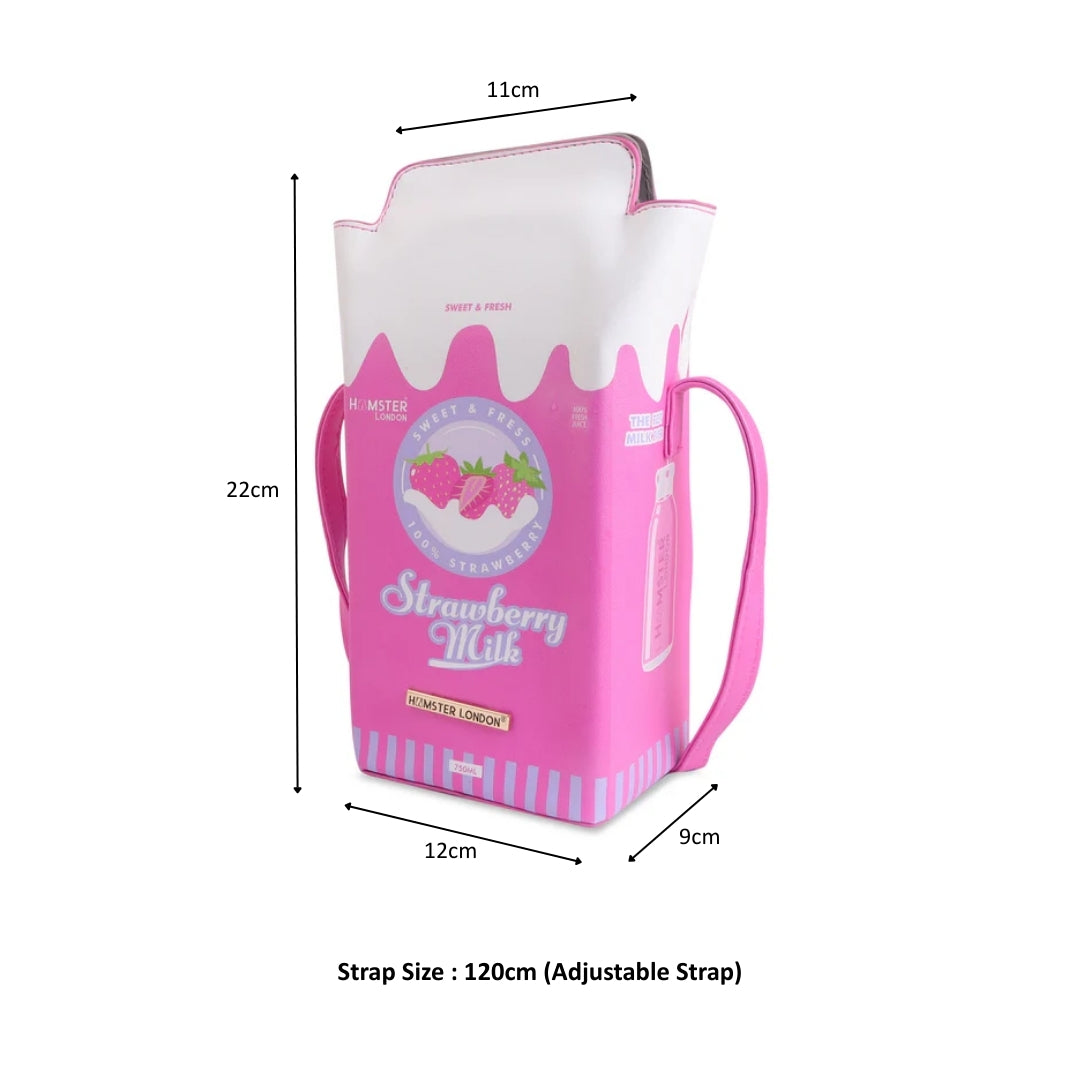 Hamster London Funk Milk Carton Sling Bag