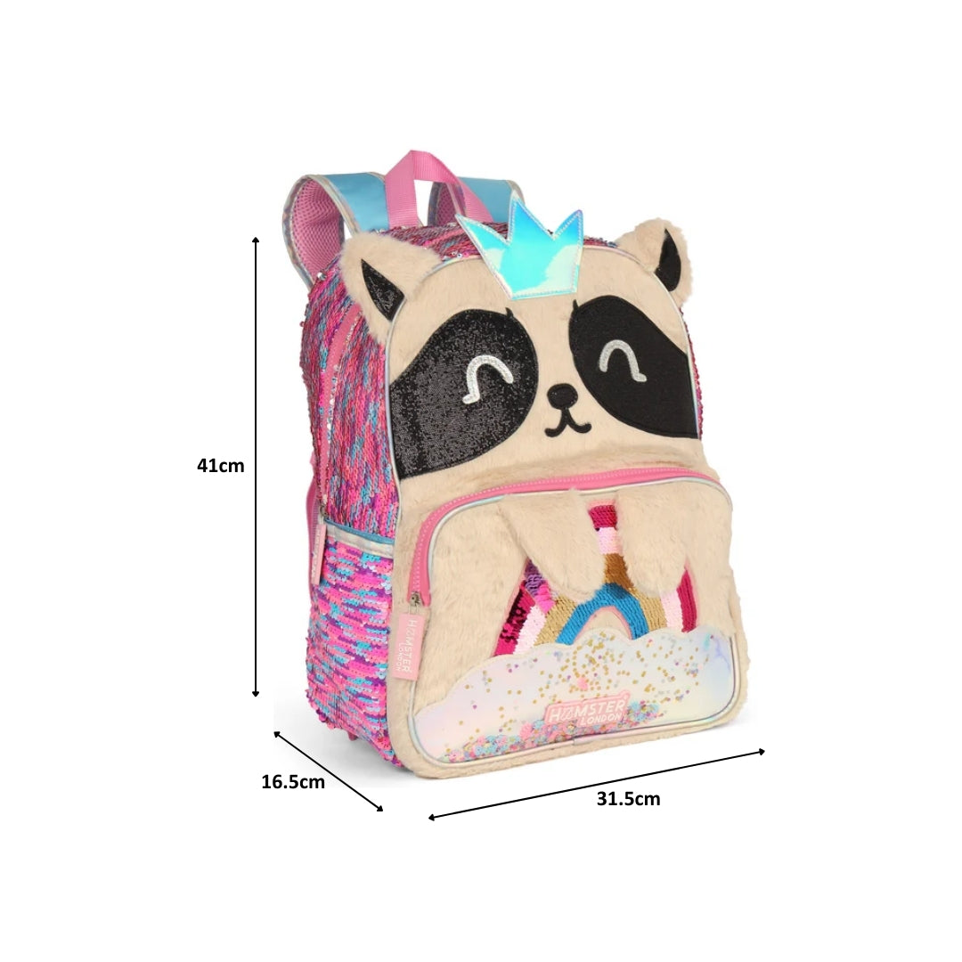 Hamster London Sparkle Party Panda Backpack