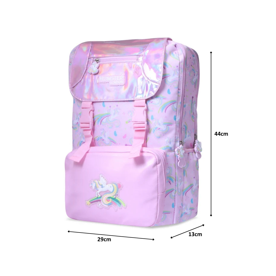 Hamster London Perky Unicorn Backpack Jumbo