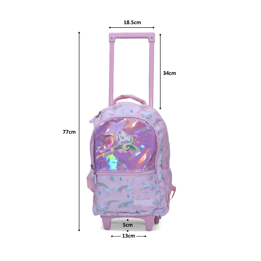Hamster London Perky Unicorn Trolley Bag