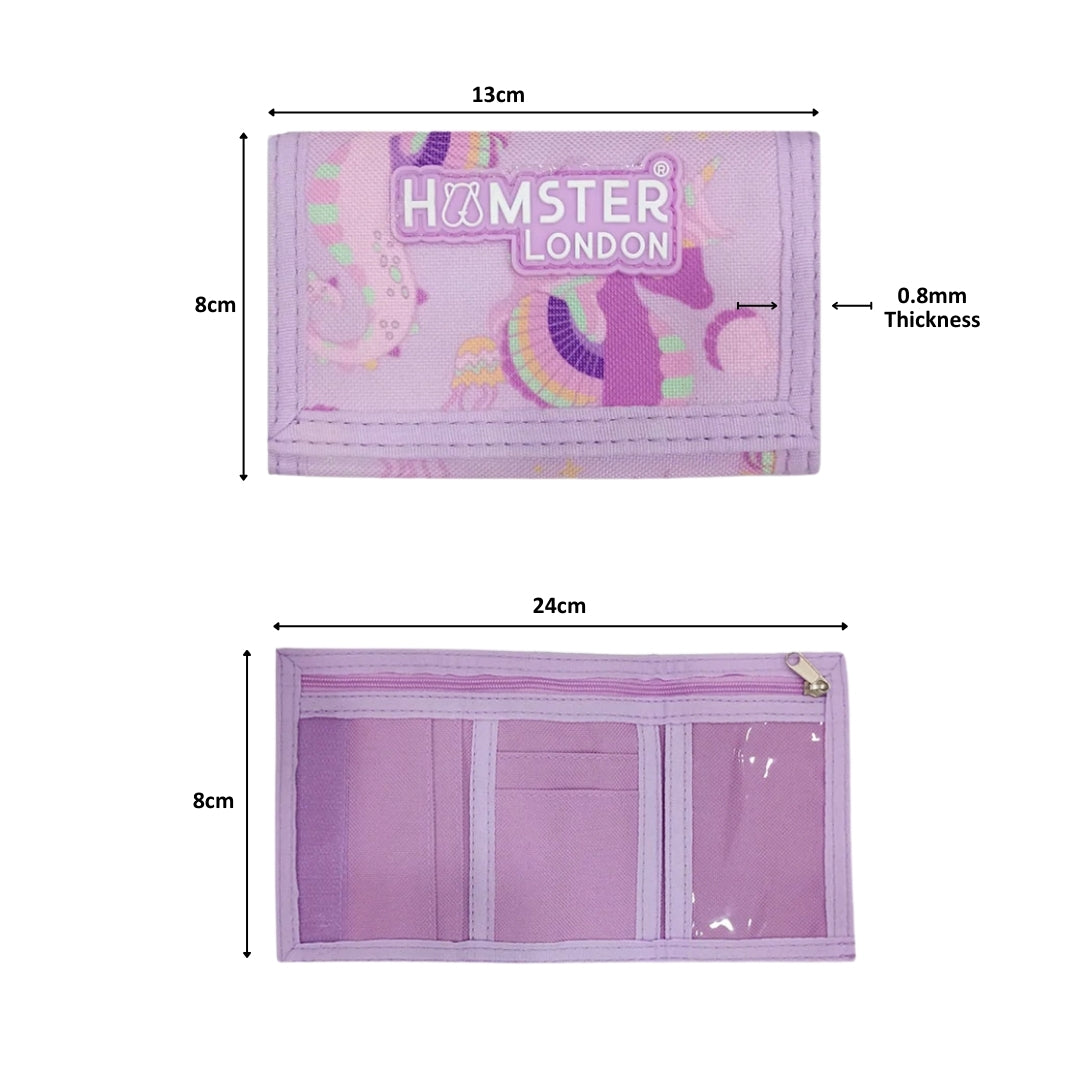 Hamster London Twinkle Horn Unicorn Wallet