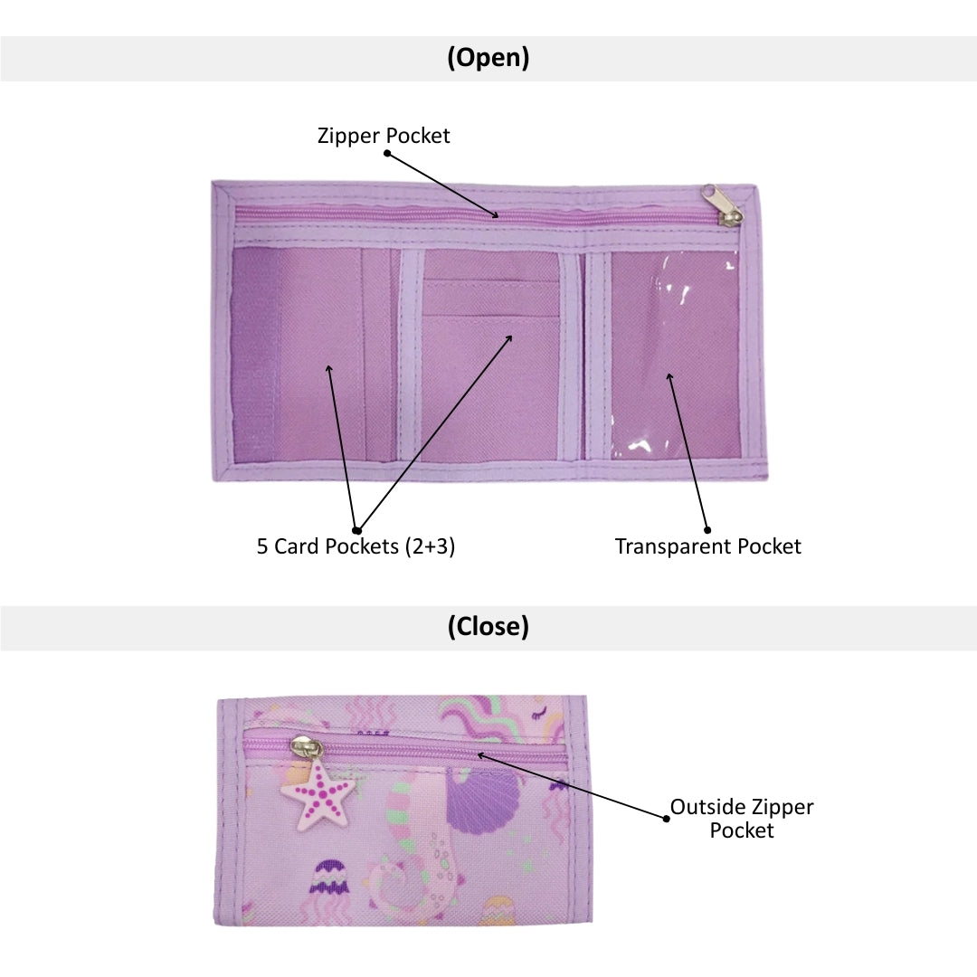 Hamster London Twinkle Horn Unicorn Wallet