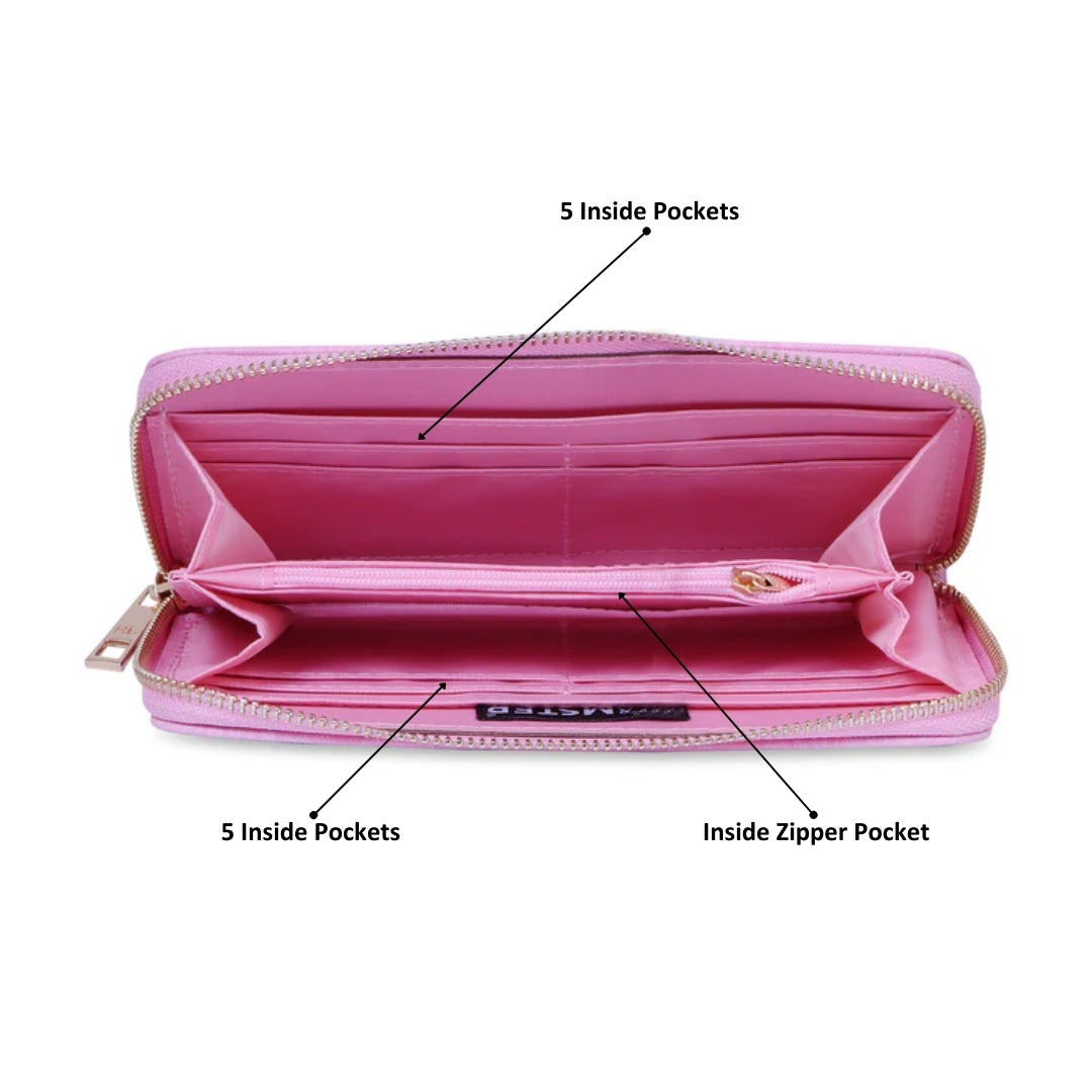 Hamster London Ted H Limited Edition Wallet Light Pink