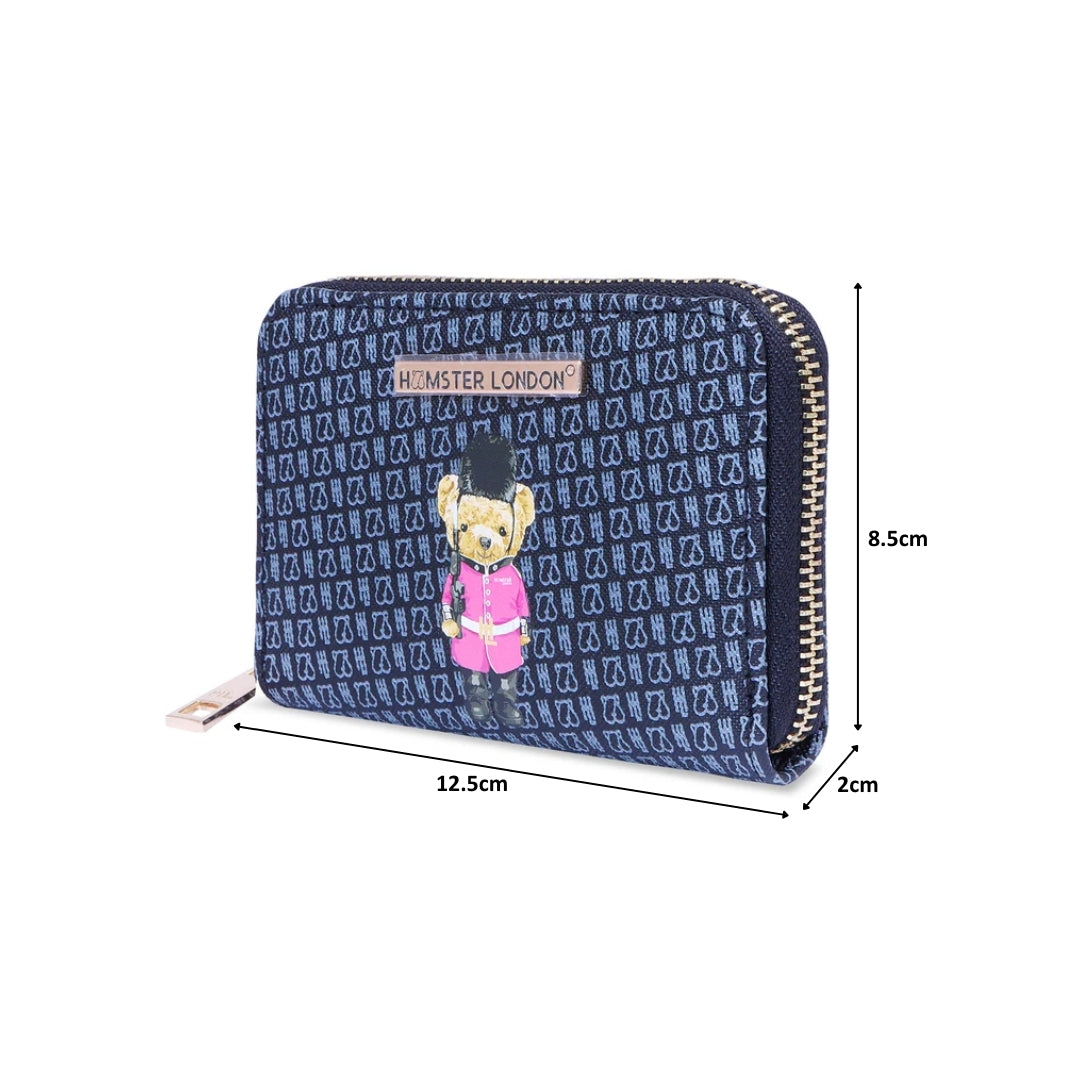 Hamster London TED H Limited Collection Small Wallet Black