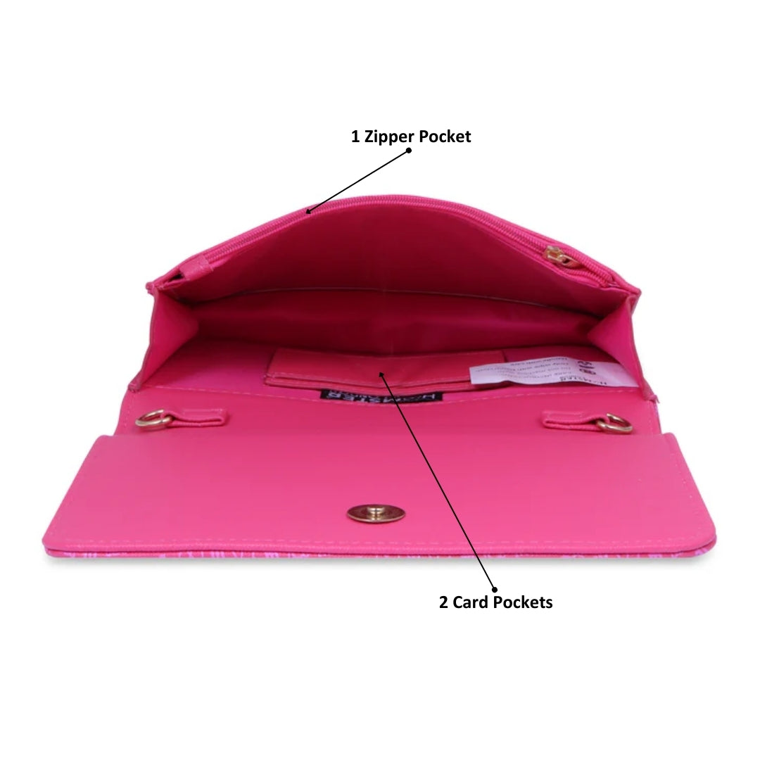 Hamster London Ted H Limited Edition Party Sling Hot Pink