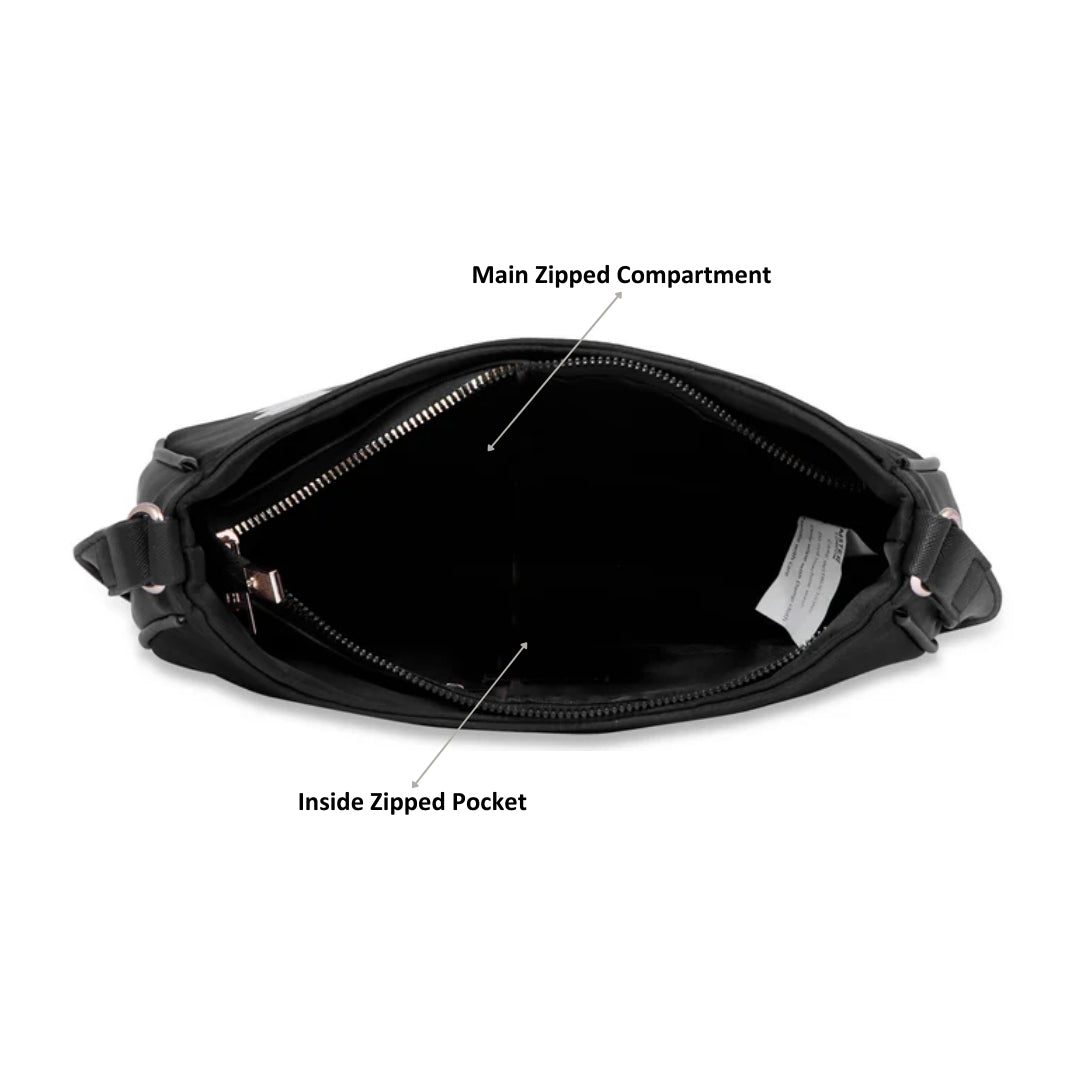 Hamster London Ted H Limited Edition Shoulder Bag Black