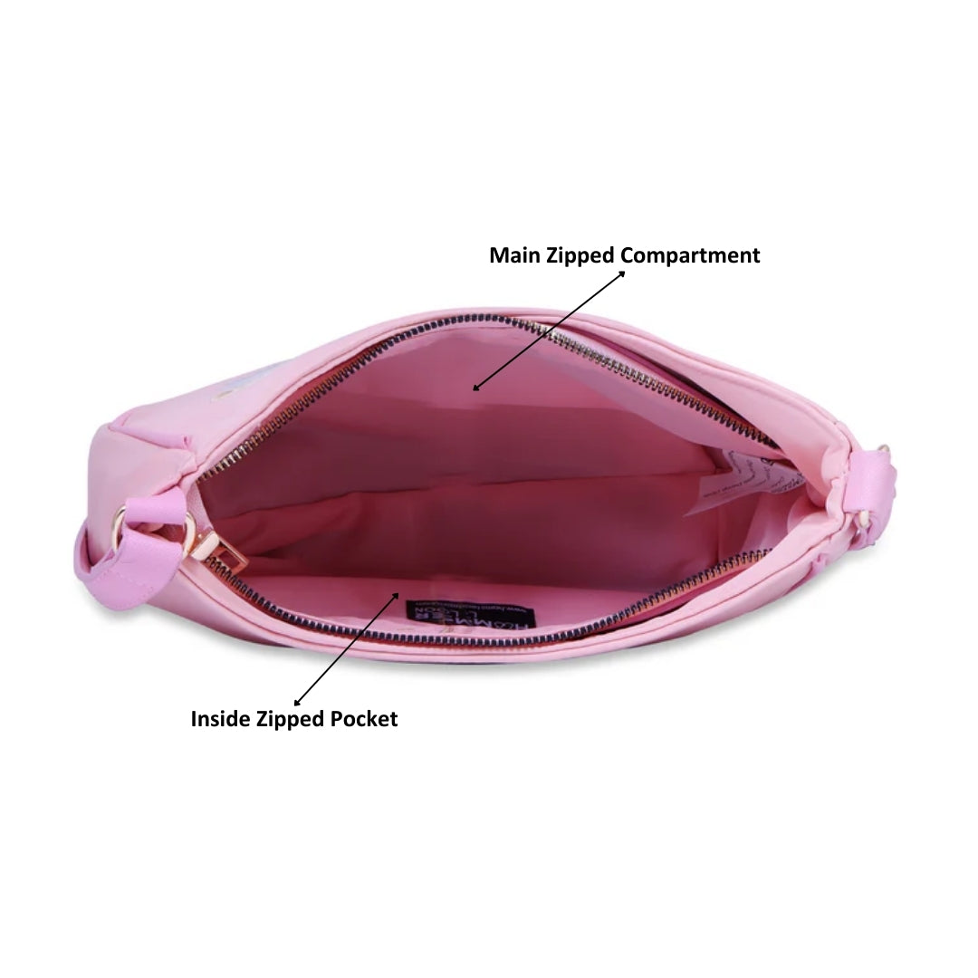 Hamster London Ted H Limited Edition Shoulder Bag Light Pink