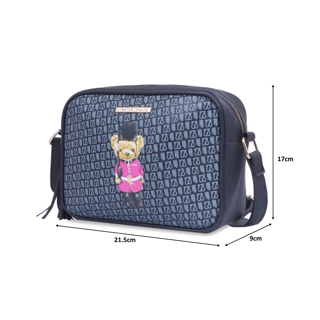 Hamster London Ted H Limited Edition Cam Sling Black