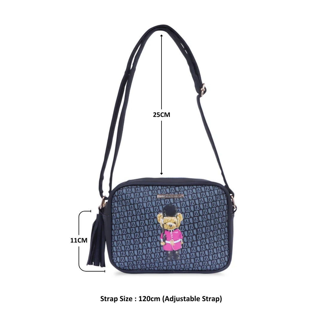 Hamster London Ted H Limited Edition Cam Sling Black