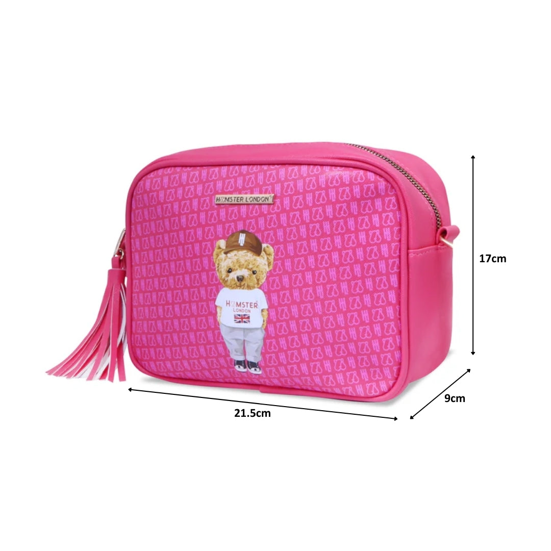 Hamster London Ted H Limited Edition Cam Sling Hot Pink