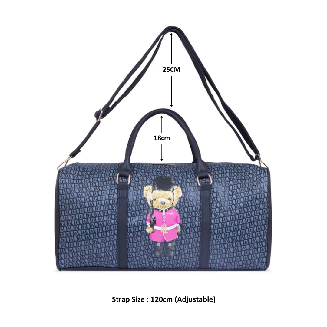 Hamster London Ted H Limited Edition PU Duffle Black