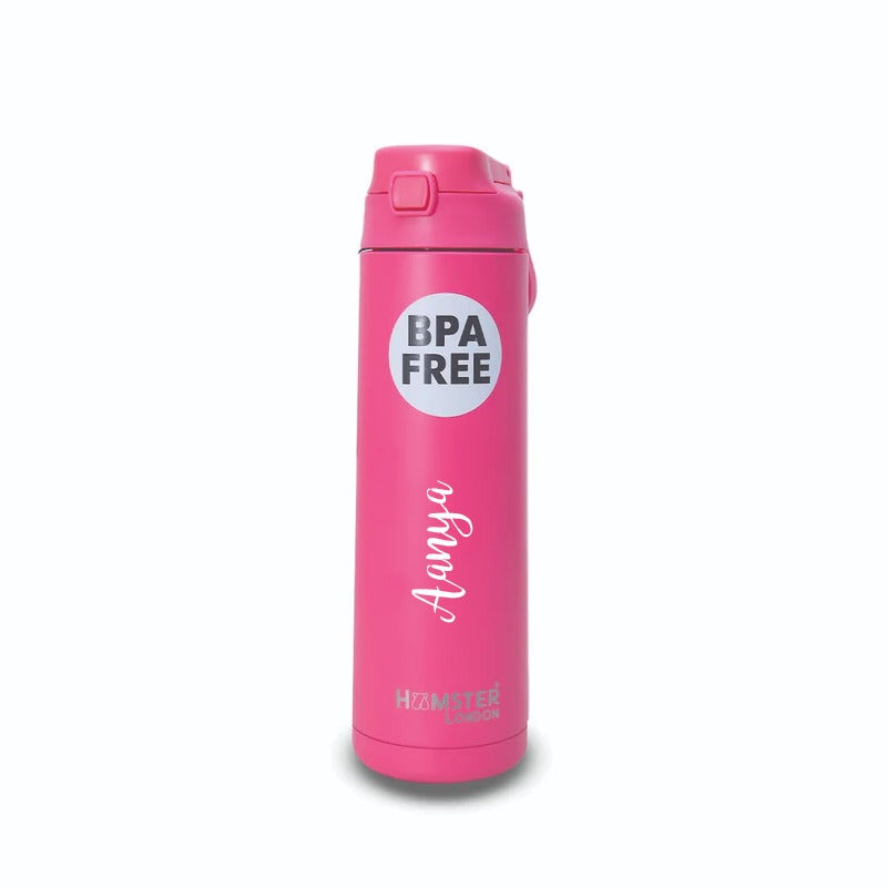 Hamster London Sip Wave Hot pink 750ml Personalization