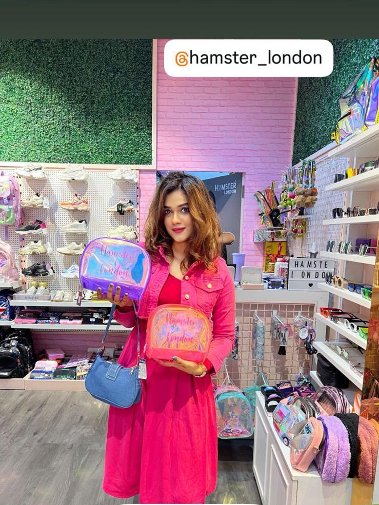 Hamster London IN-U Pouch Pink