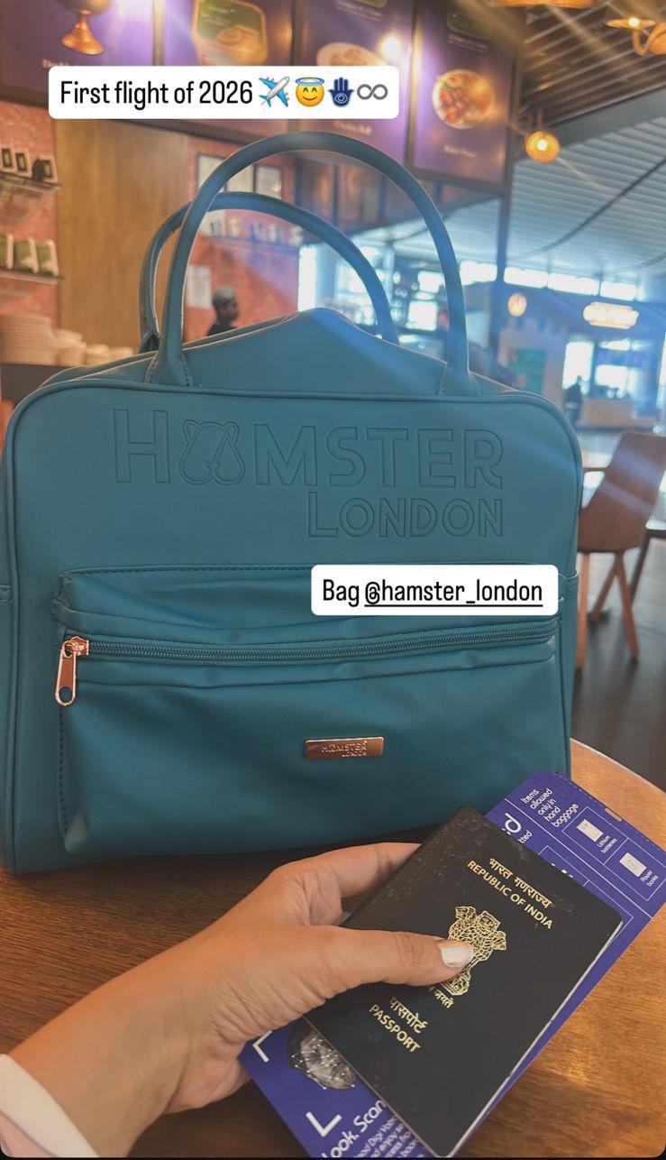 Hamster London Melissa Hand Bag Teal